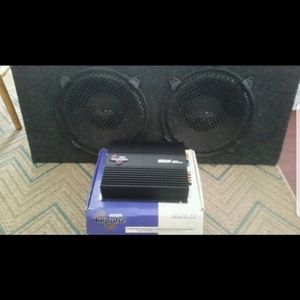 Kicker impulse amp and speakers